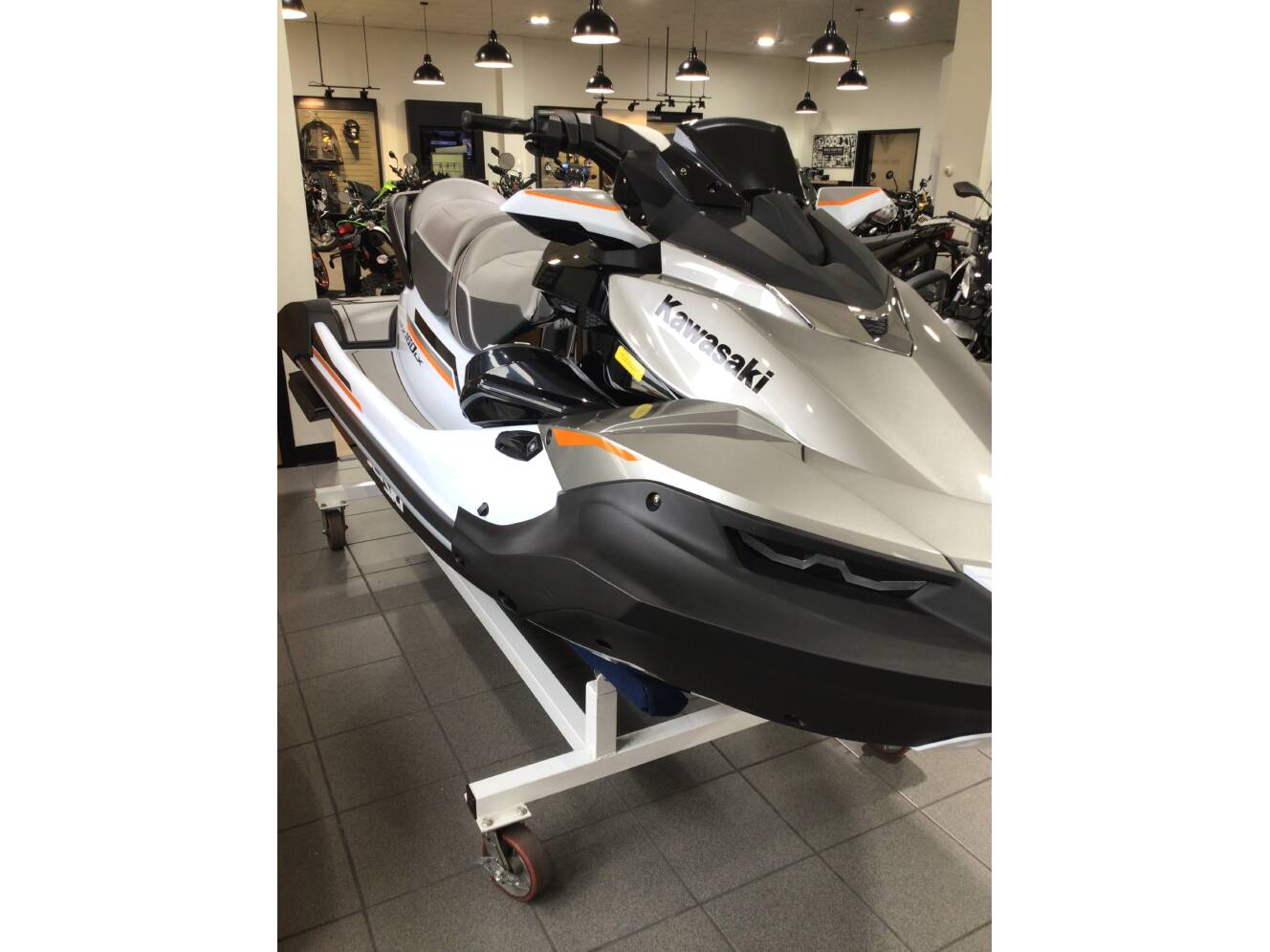 A photo of this 2026 Kawasaki Pwc JET SKI STX 160LX