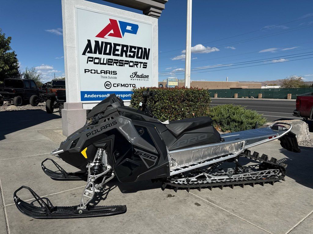 2024 Polaris® 650 Pro RMK 155 Gloss Black 650 155 in reno NV