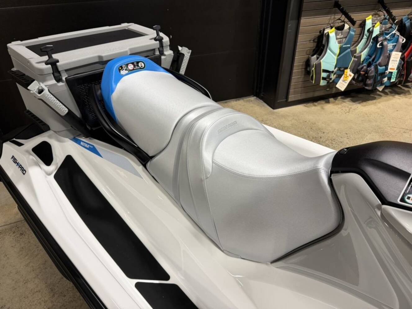 A photo of this 2026 Sea-Doo FishPro Scout 130