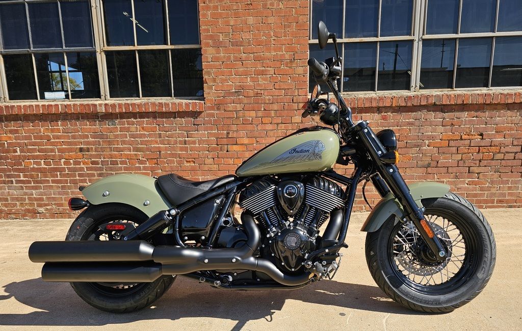 2026 Indian Motorcycle® Chief® Bobber Dark Horse® Moss Green DARK HORSE in Oklahoma City, OK