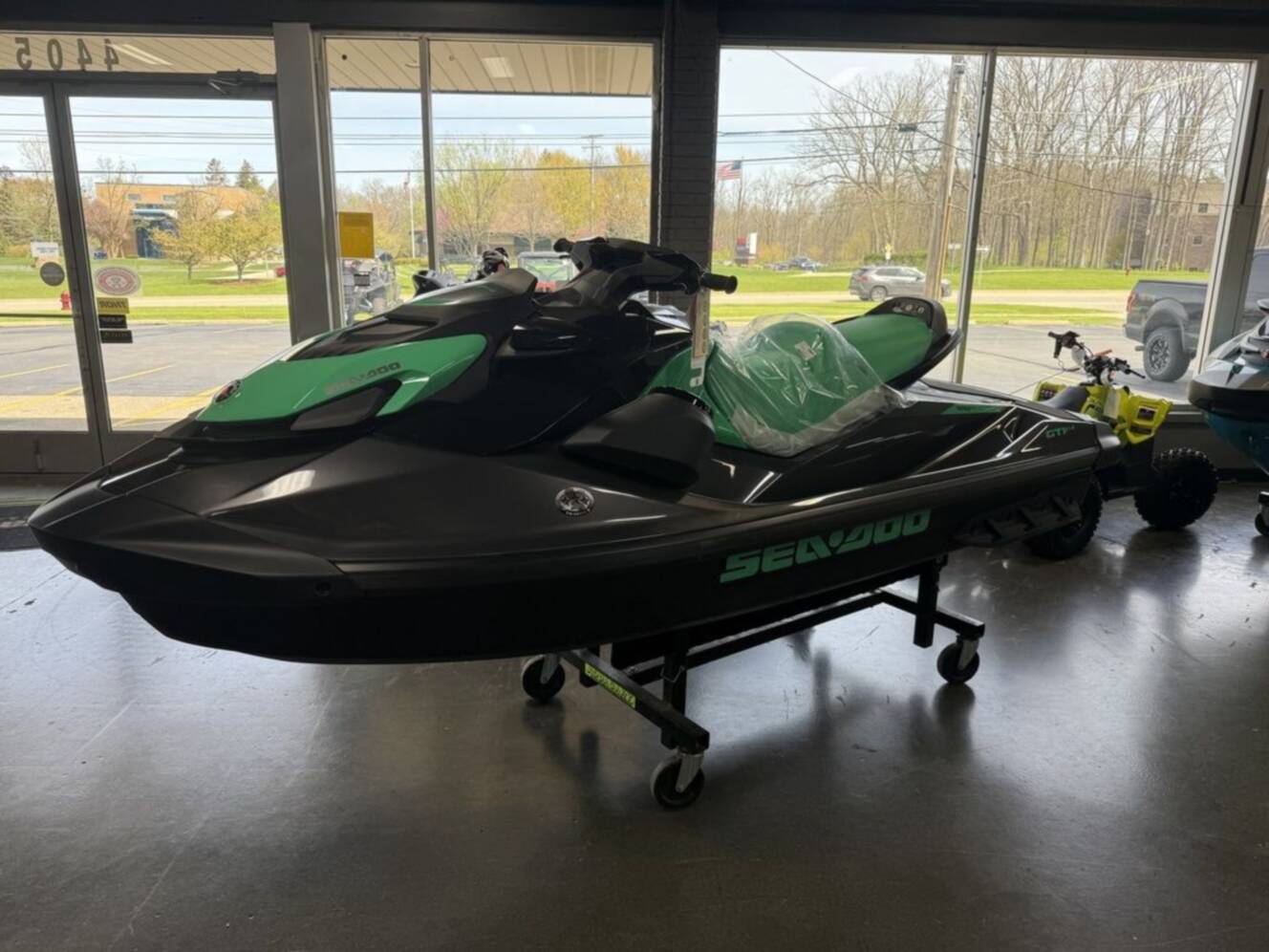 A photo of this 2026 Sea-Doo GTI SE 130 iBR Tech, Audio, iDF, iBR