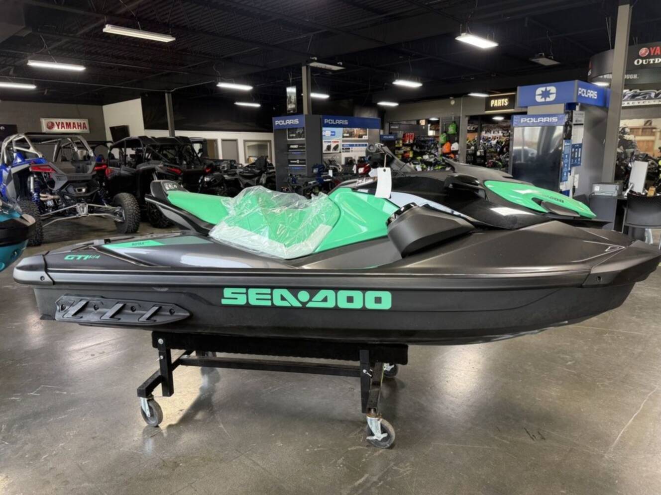A photo of this 2026 Sea-Doo GTI SE 130 iBR Tech, Audio, iDF, iBR