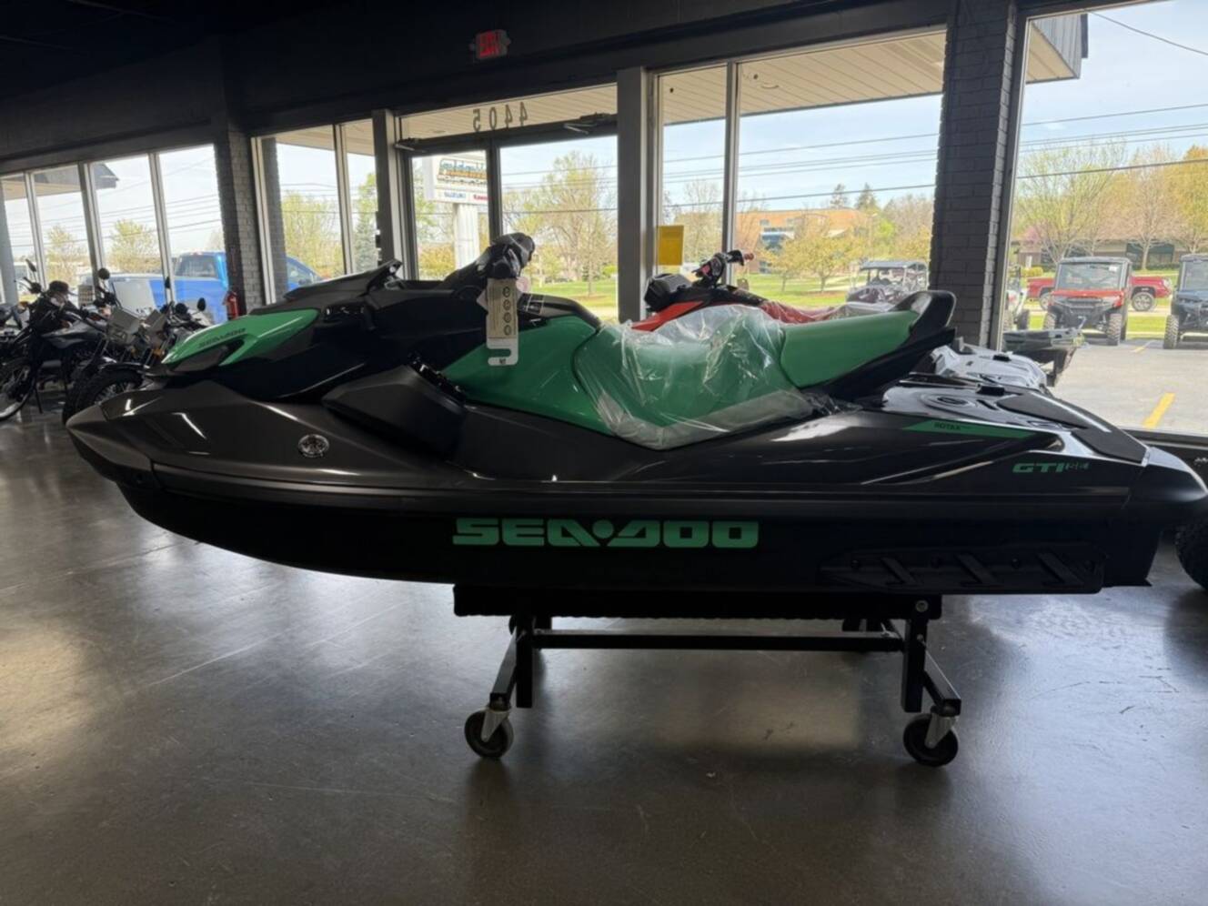 A photo of this 2026 Sea-Doo GTI SE 130 iBR Tech, Audio, iDF, iBR