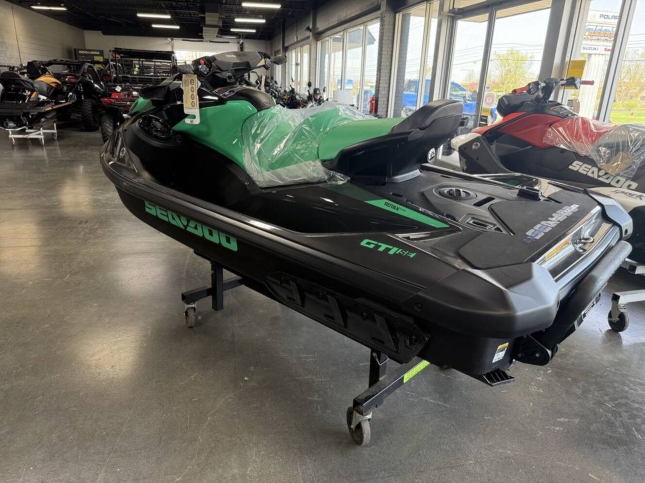 A photo of this 2026 Sea-Doo GTI SE 130 iBR Tech, Audio, iDF, iBR