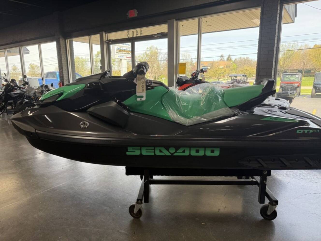 A photo of this 2026 Sea-Doo GTI SE 130 iBR Tech, Audio, iDF, iBR