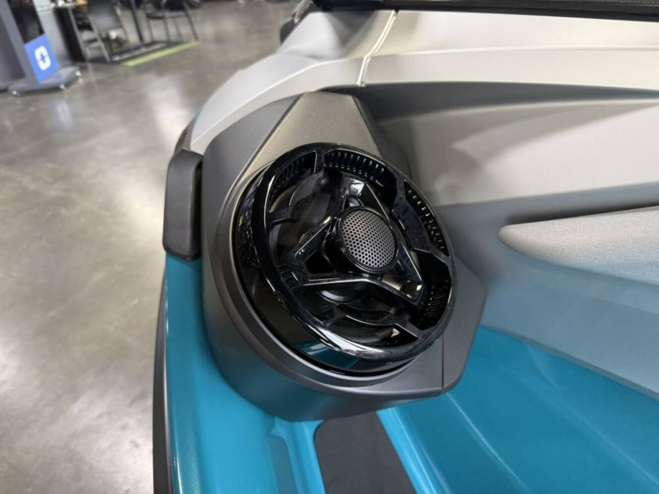 A photo of this 2026 Sea-Doo GTX Limited 325 Teal Metallic