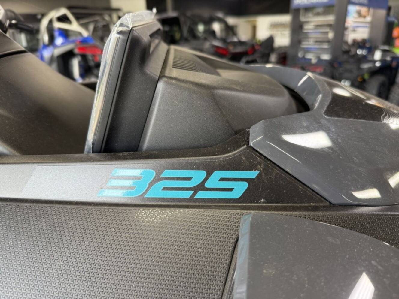 A photo of this 2026 Sea-Doo GTX Limited 325 Teal Metallic