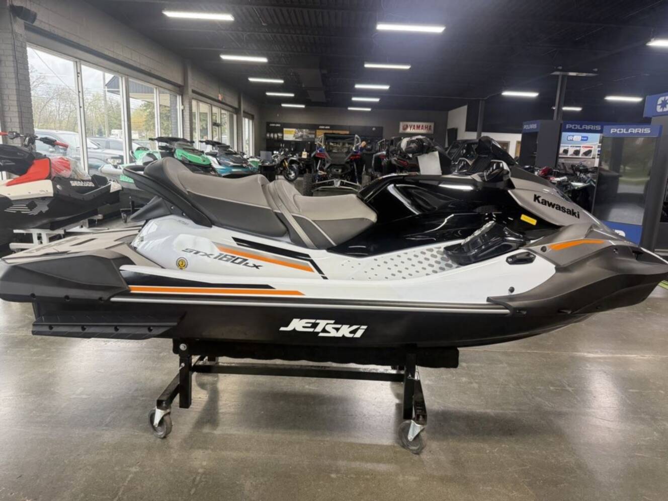 A photo of this 2026 Kawasaki Jet Ski® STX® 160 LX