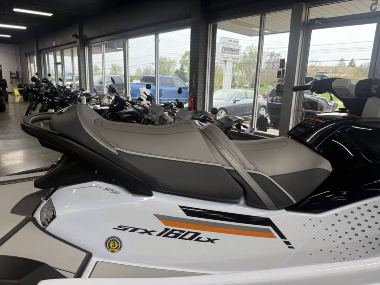 A photo of this 2026 Kawasaki Jet Ski® STX® 160 LX