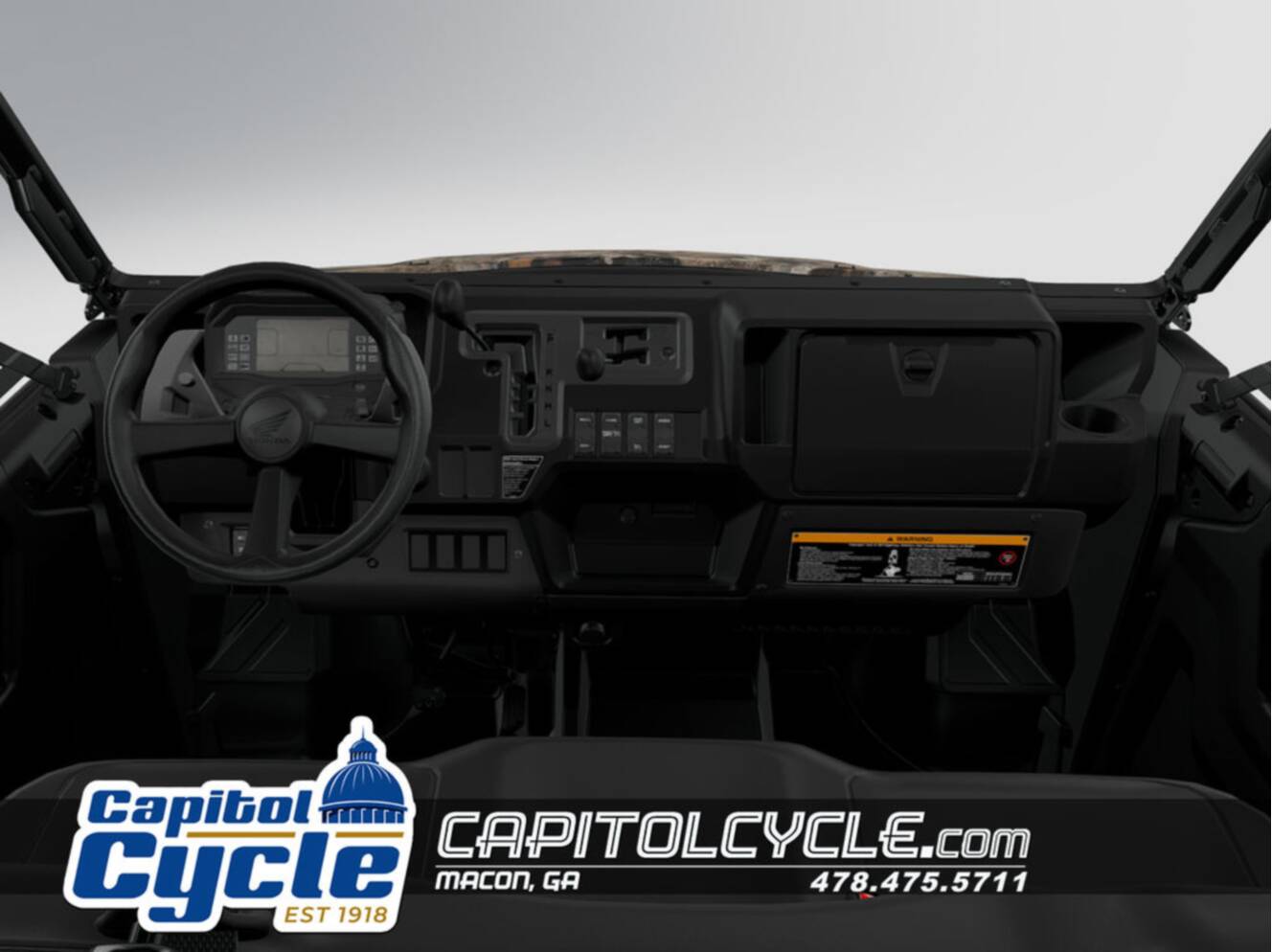 A photo of this 2026 Honda® Pioneer 1000-5 Deluxe TrueTimber Atera Camo