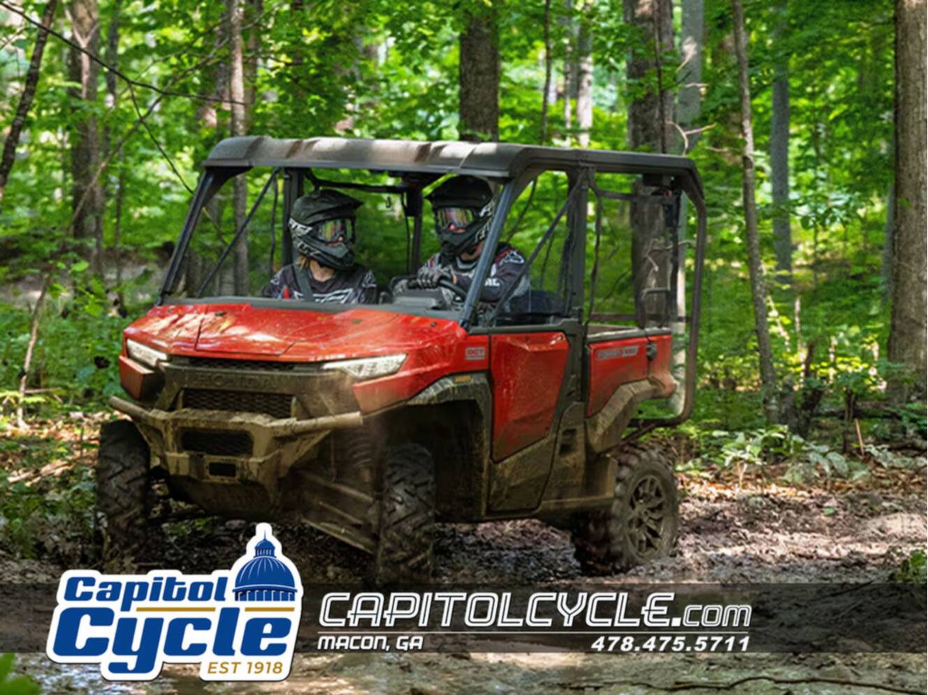 A photo of this 2026 Honda® Pioneer 1000-5 Deluxe TrueTimber Atera Camo