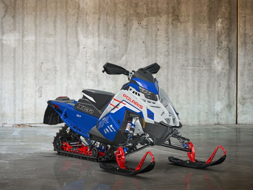 2027 Polaris® Patriot 9R INDY XCR 137 Polaris Blue Metallic / White L in kalamazoo MI