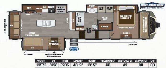 2018 Keystone Montana 3811MS in duncansville PA