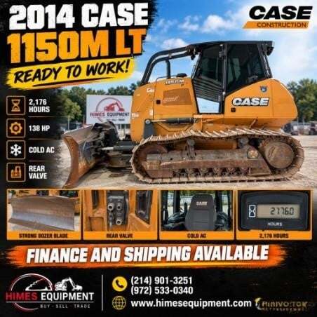2014 CASE 1150M LT in Van Alstyne, TX