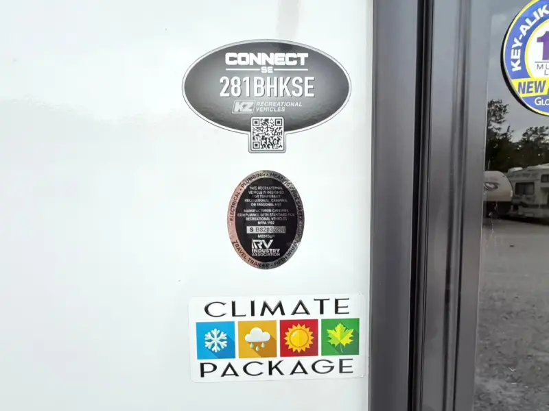 2027 KZ RV Connect SE C281BHKSE