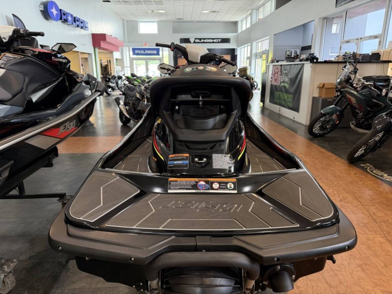 A photo of this 2025 Kawasaki STX 160LX
