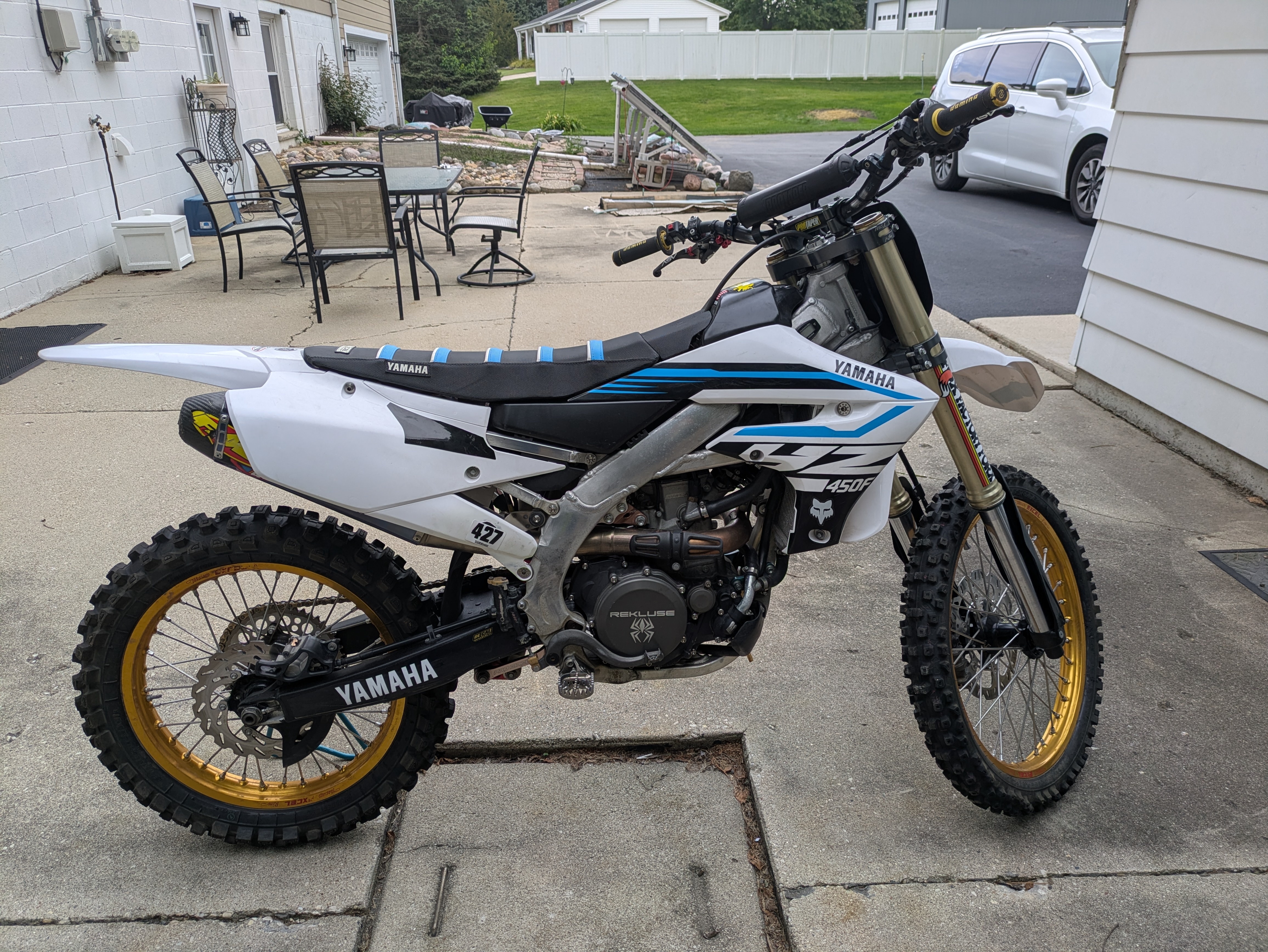 2018 Yamaha YZ 450F Dirt Bike motorcycle