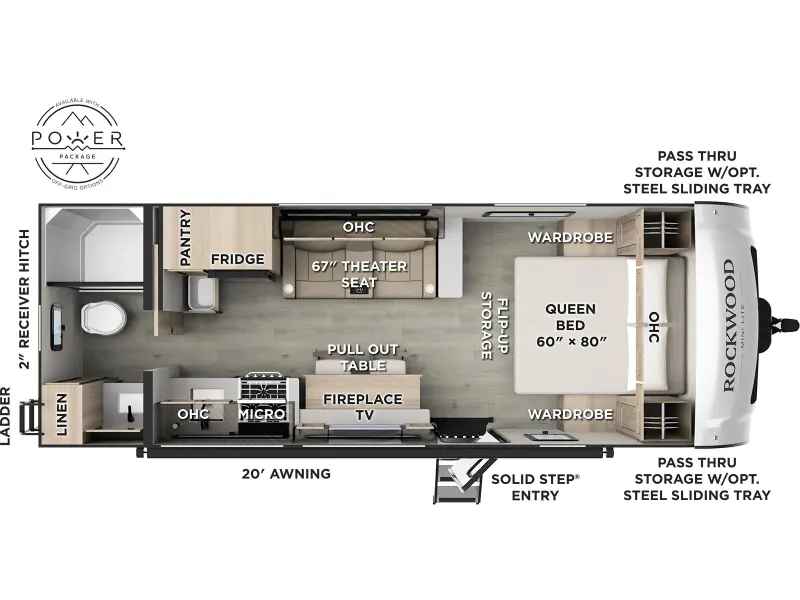 2026 Forest River Rockwood 2524FBT Mini Lite
