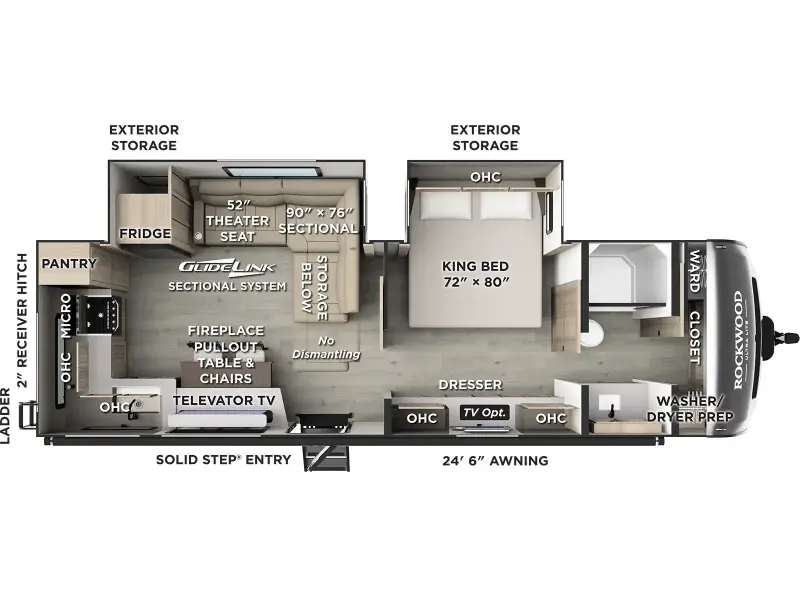 2027 Forest River Rockwood 2711RK Ultra Lite Travel Trailer