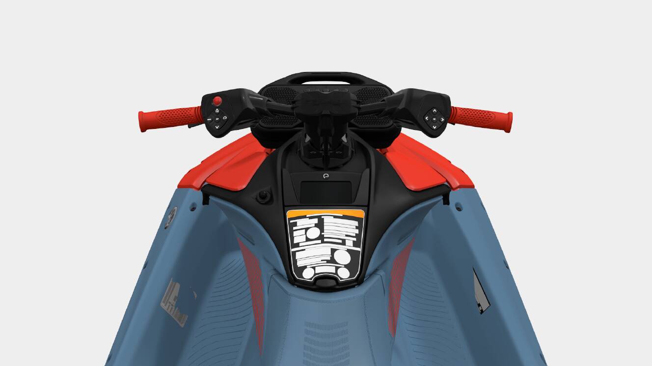 A photo of this 2027 Sea-Doo Spark X Trixx for 1 110 hp iBR, iDF and Audio in opt