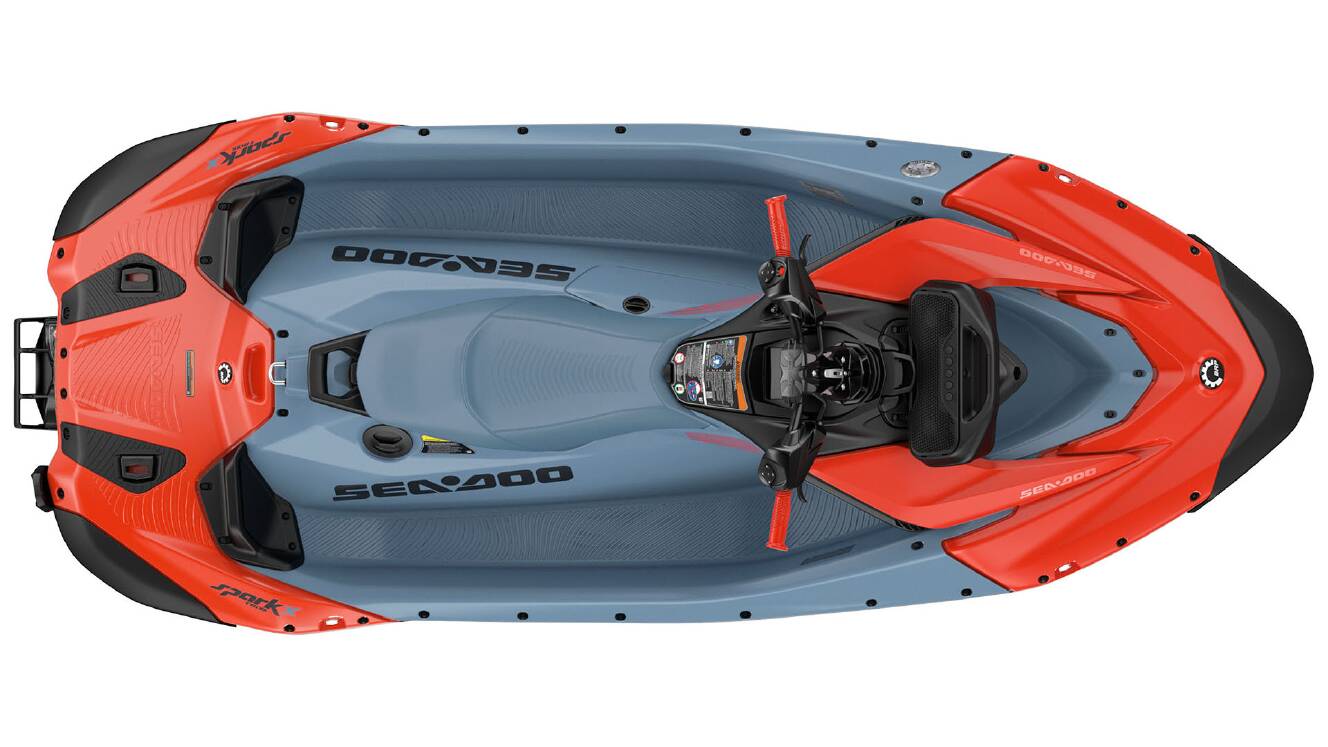 A photo of this 2027 Sea-Doo Spark X Trixx for 1 110 hp iBR, iDF and Audio in opt