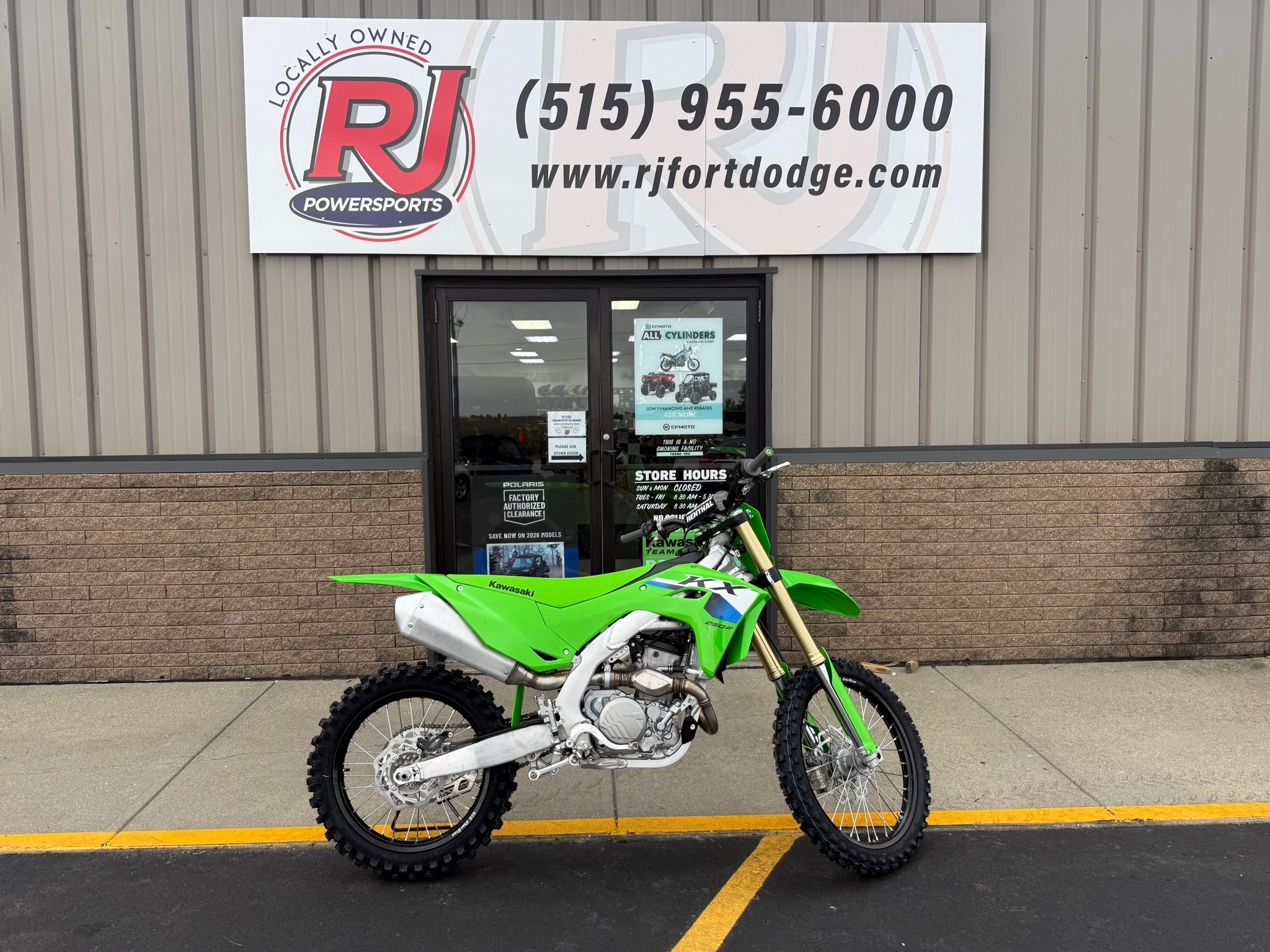 2027 Kawasaki KX™250F 250F in Fort Dodge, IA