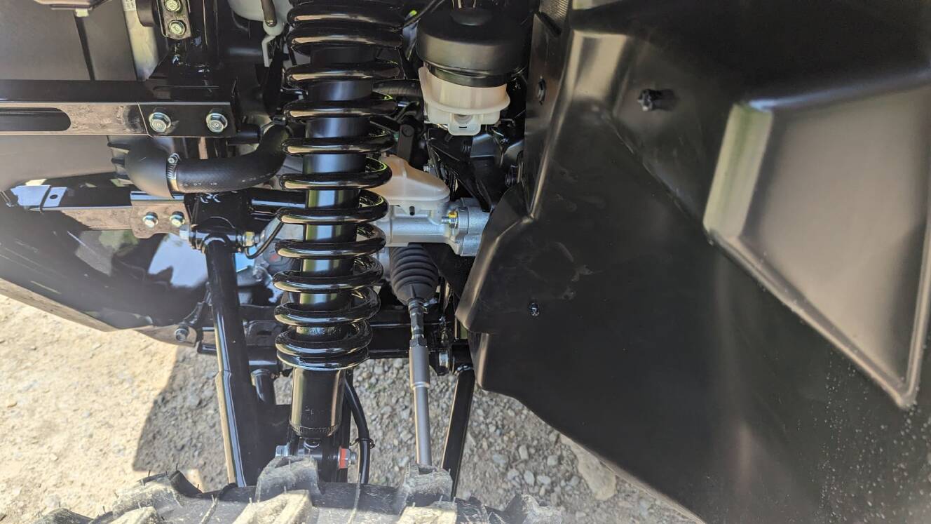 A photo of this 2025 Honda Pioneer 1000-6 Deluxe Crew