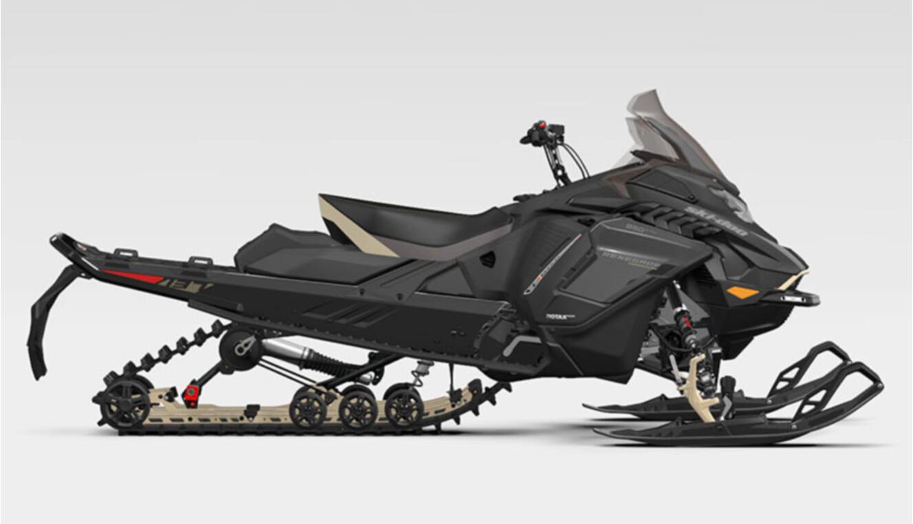 A photo of this 2026 Ski-Doo Renegade Adrenaline w/ Enduro Package 850 E-TEC ES Ice