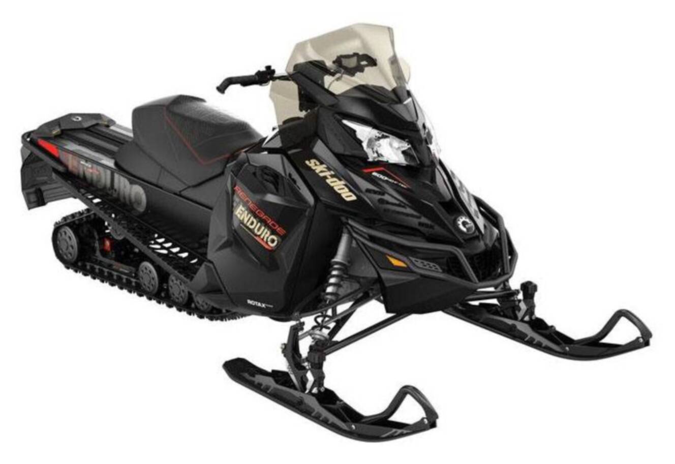 A photo of this 2017 Ski-Doo Renegade Enduro 600 HO E-TEC E.S.