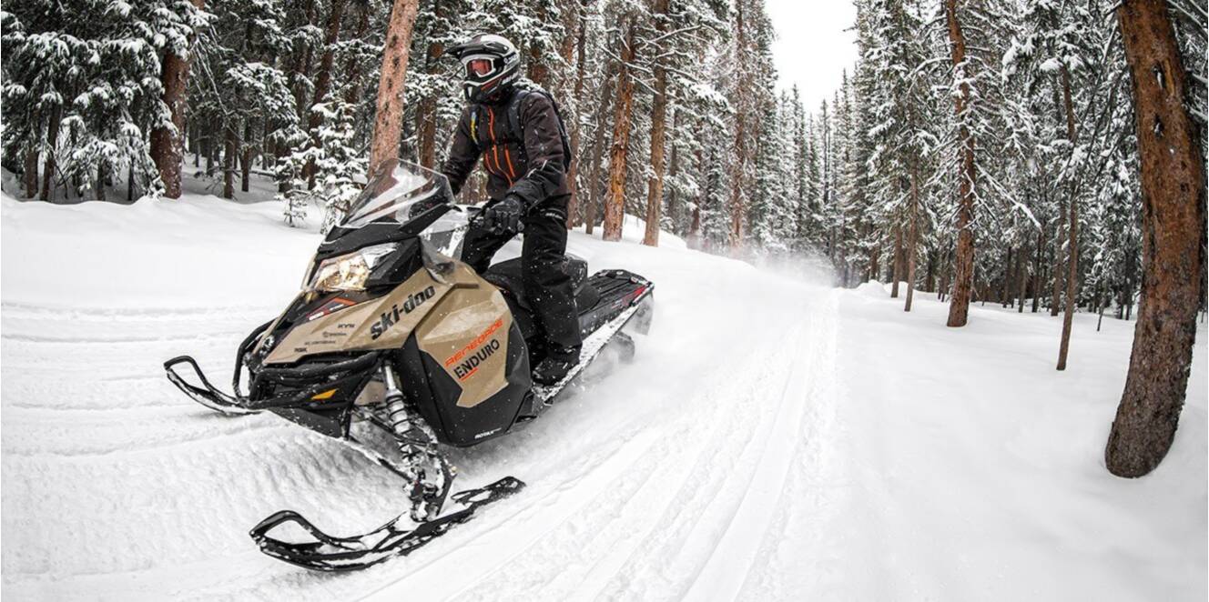 A photo of this 2017 Ski-Doo Renegade Enduro 600 HO E-TEC E.S.