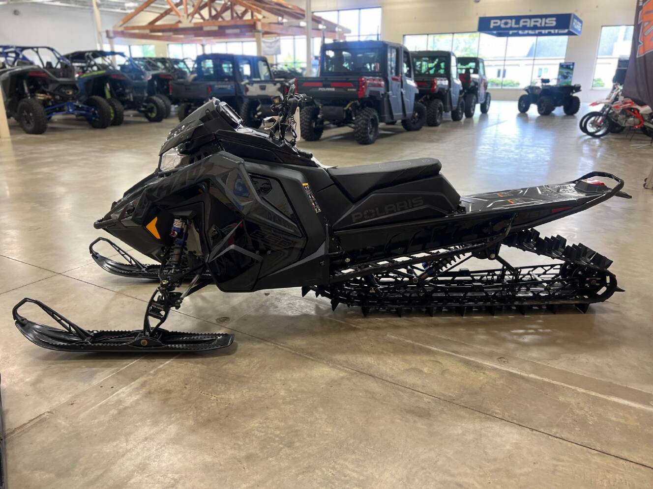 A photo of this 2026 Polaris 850 RMK Khaos 155 SC