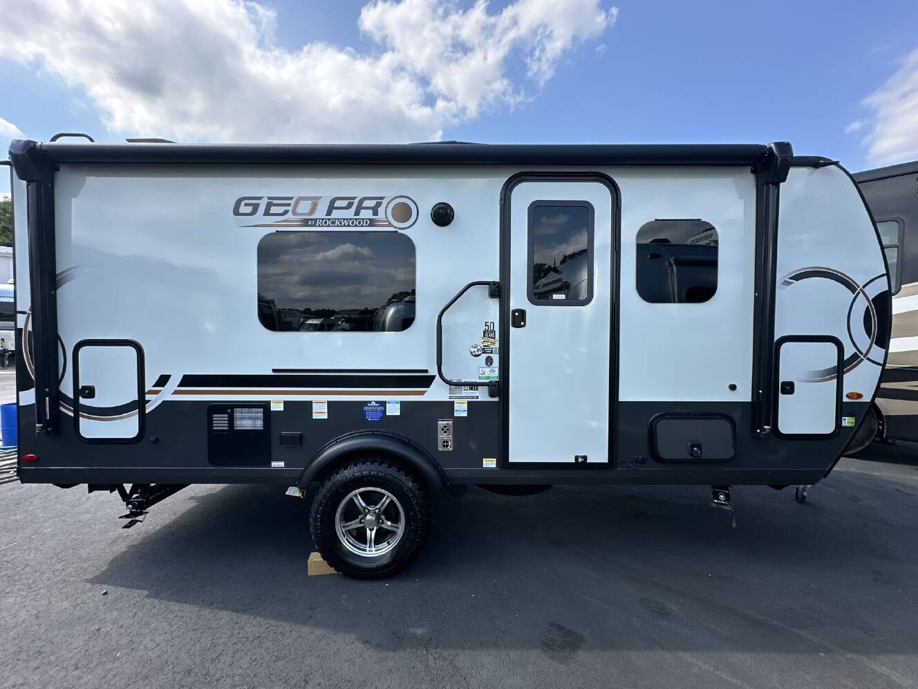 A photo of this 2025 Forest River Rockwood Geo Pro 19FD