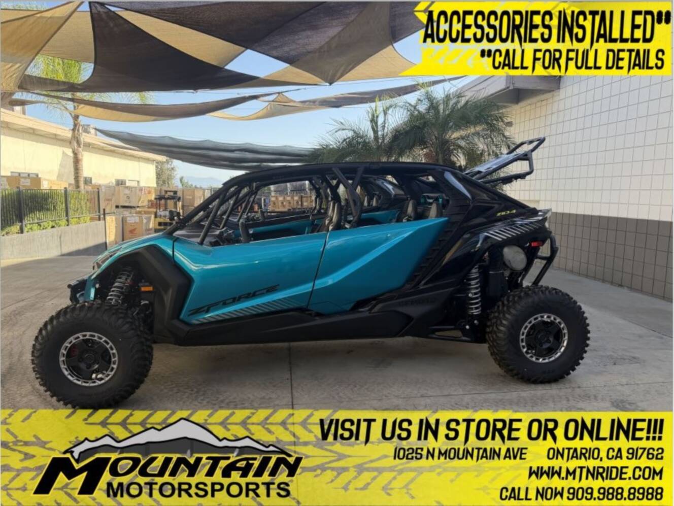 A photo of this 2027 CFMOTO ZFORCE Z10-4