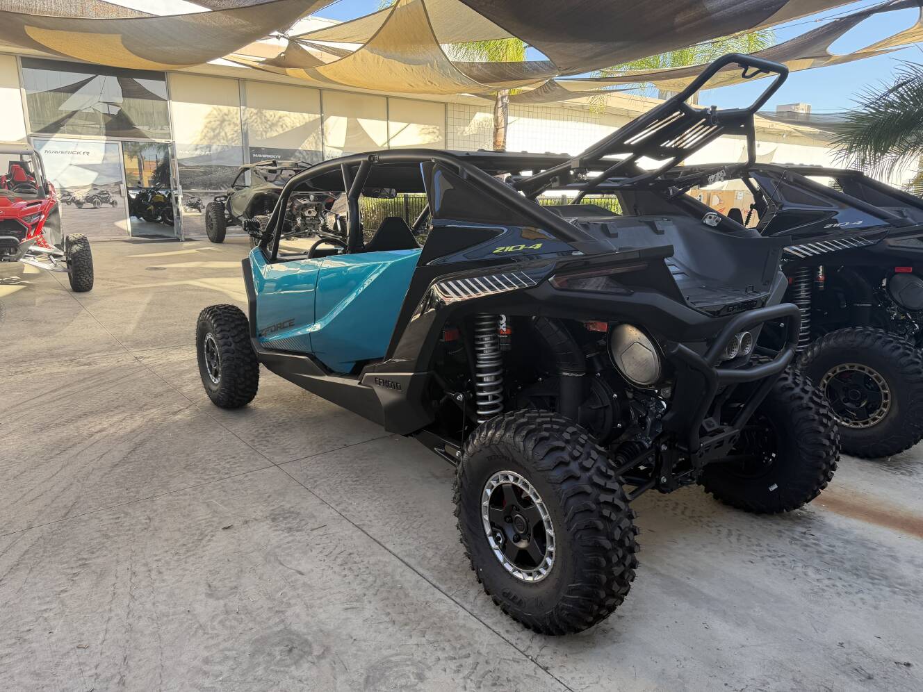 A photo of this 2027 CFMOTO ZFORCE Z10-4