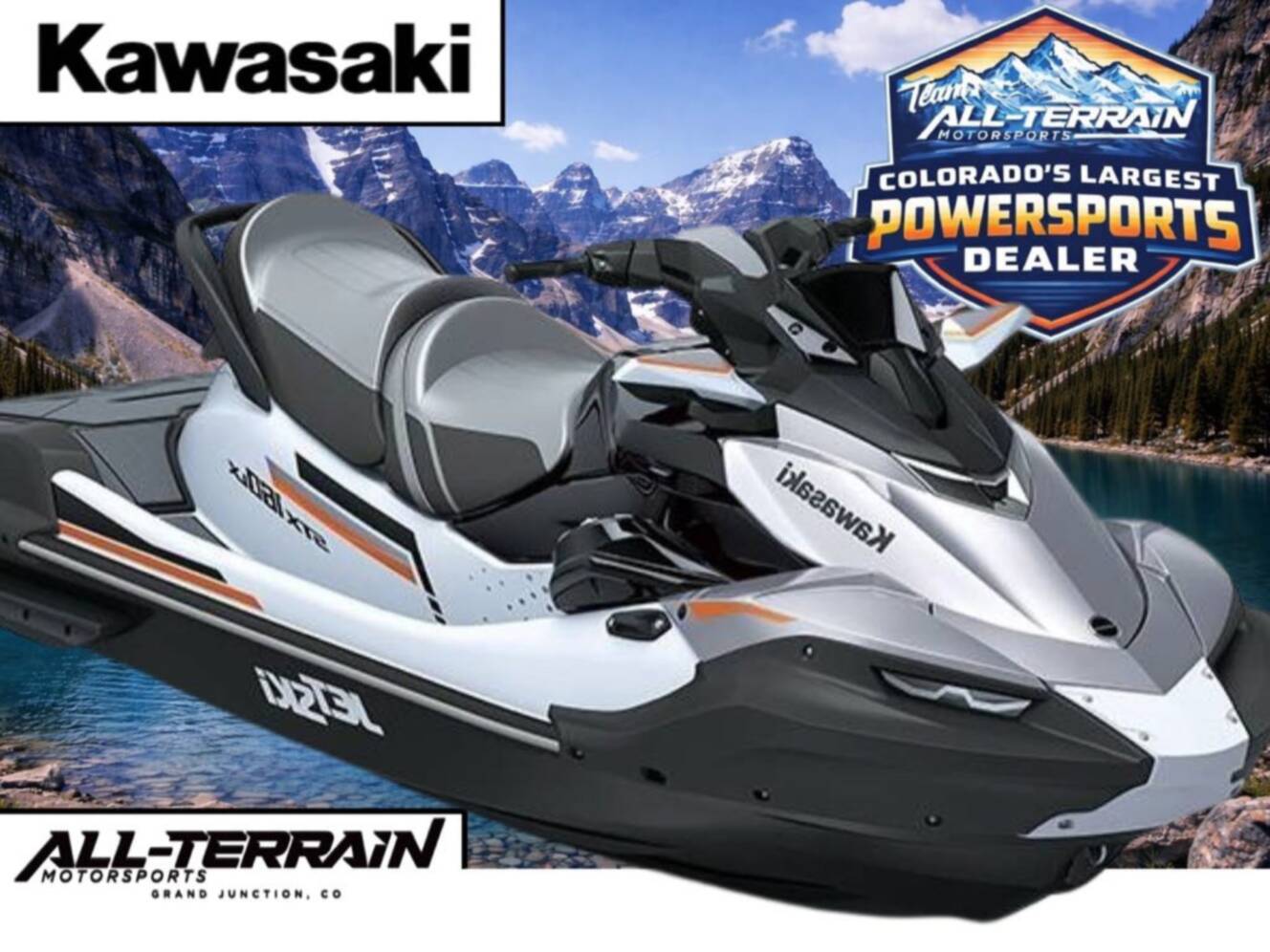 A photo of this 2026 Kawasaki Jet Ski STX 160LX