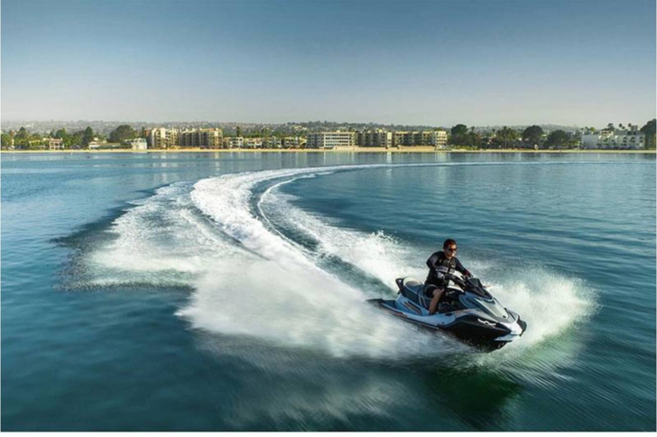 A photo of this 2026 Kawasaki Jet Ski STX 160LX