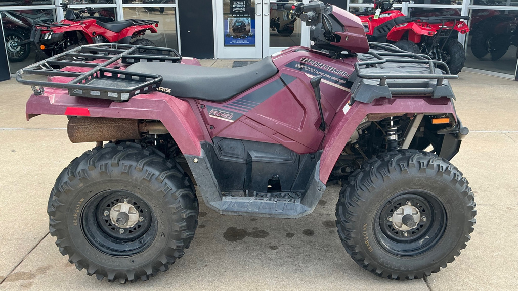 2017 Polaris Sportsman 570 EPS Utility Edition Maroon Metallic in shawnee OK