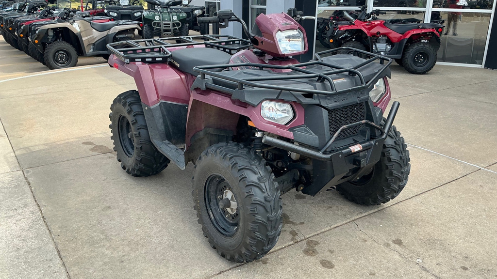 2017 Polaris Sportsman 570 EPS Utility Edition Maroon Metallic in shawnee OK