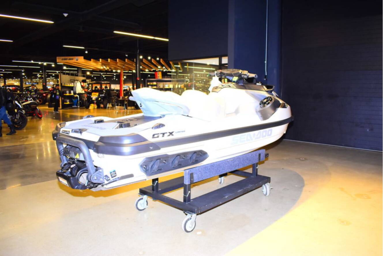 A photo of this 2026 Sea-Doo GTX Limited 325 White Pearl Premium