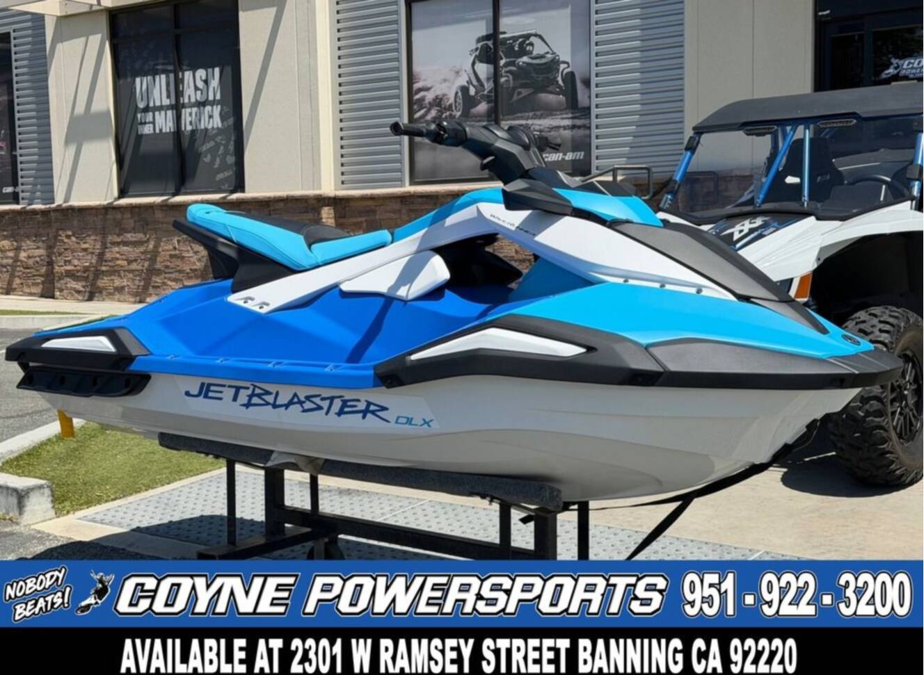 A photo of this 2026 Yamaha JetBlaster DLX 3-Up