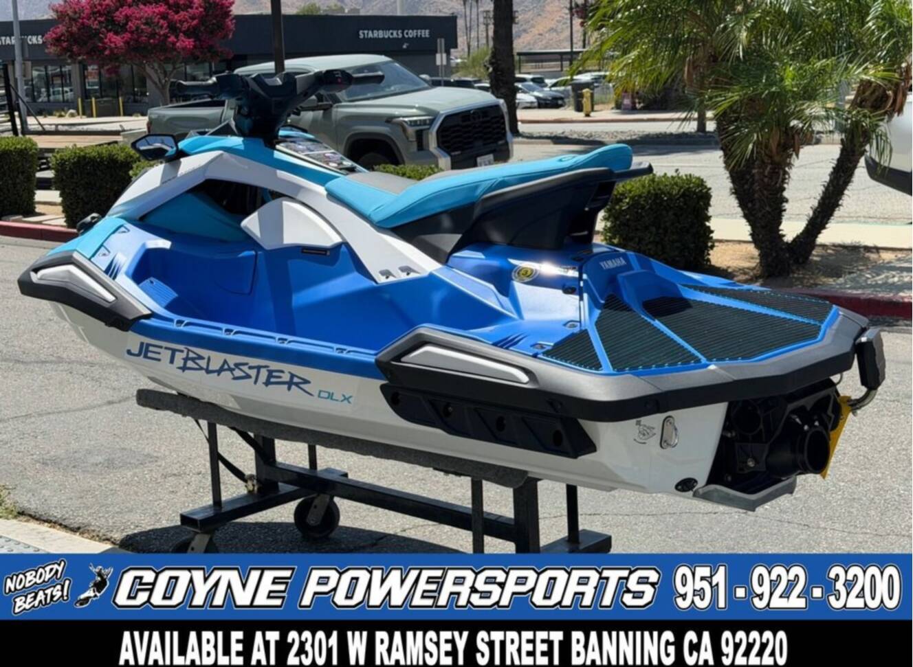 A photo of this 2026 Yamaha JetBlaster DLX 3-Up