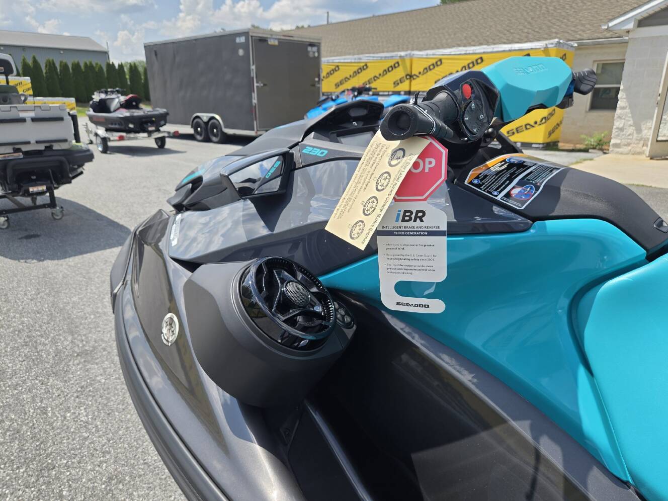 A photo of this 2026 Sea-Doo GTR 230 iBR BRP Premium Audio