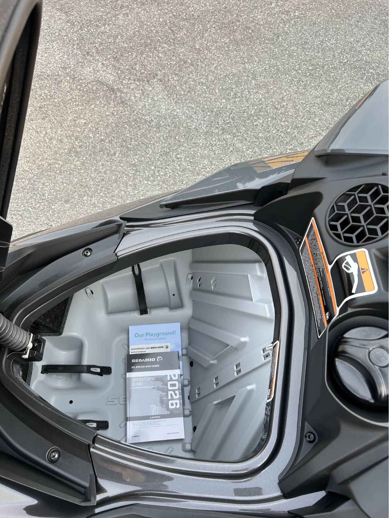 A photo of this 2026 Sea-Doo GTR-X 300 iBR