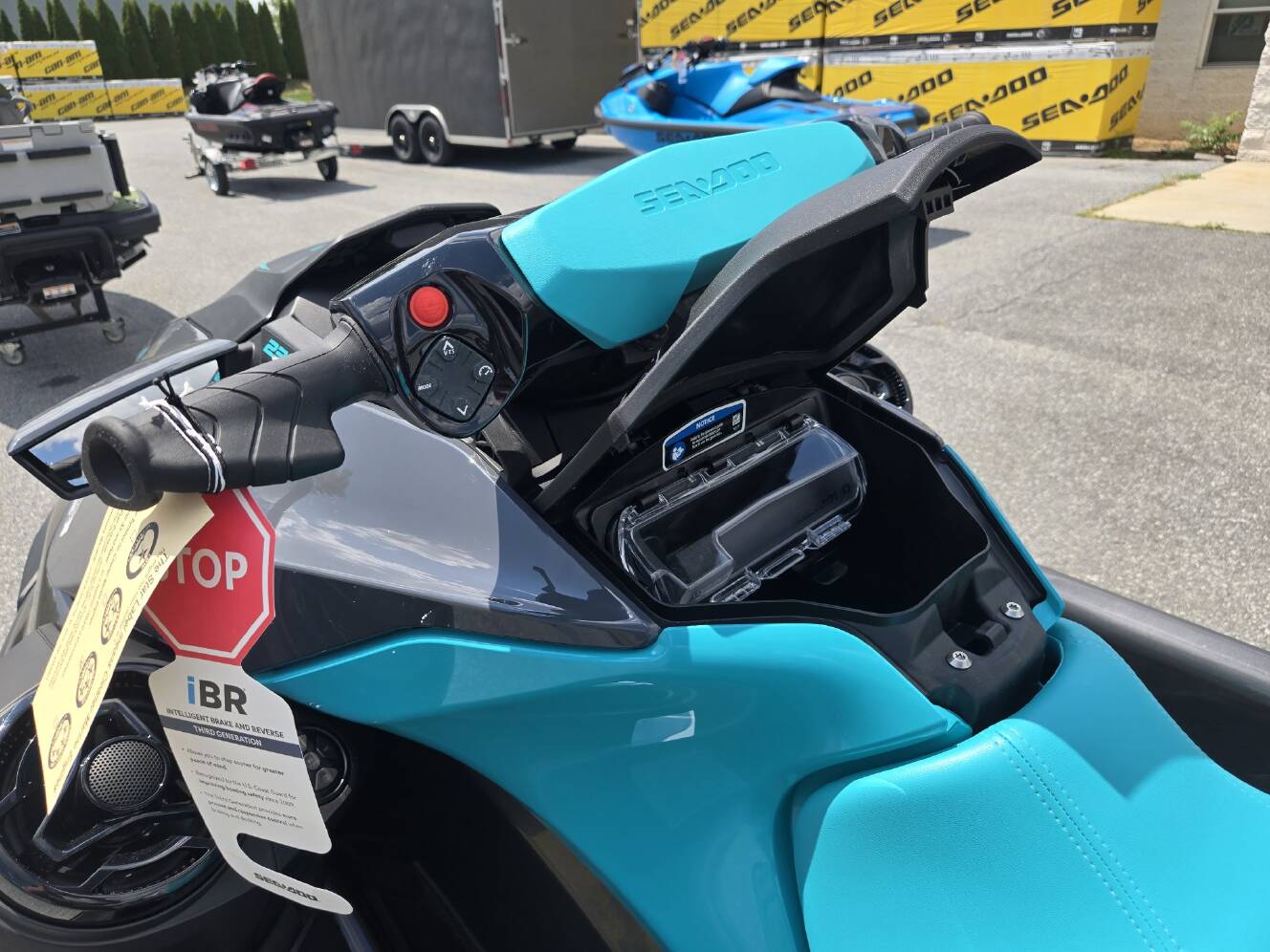 A photo of this 2026 Sea-Doo GTR 230 iBR BRP Premium Audio