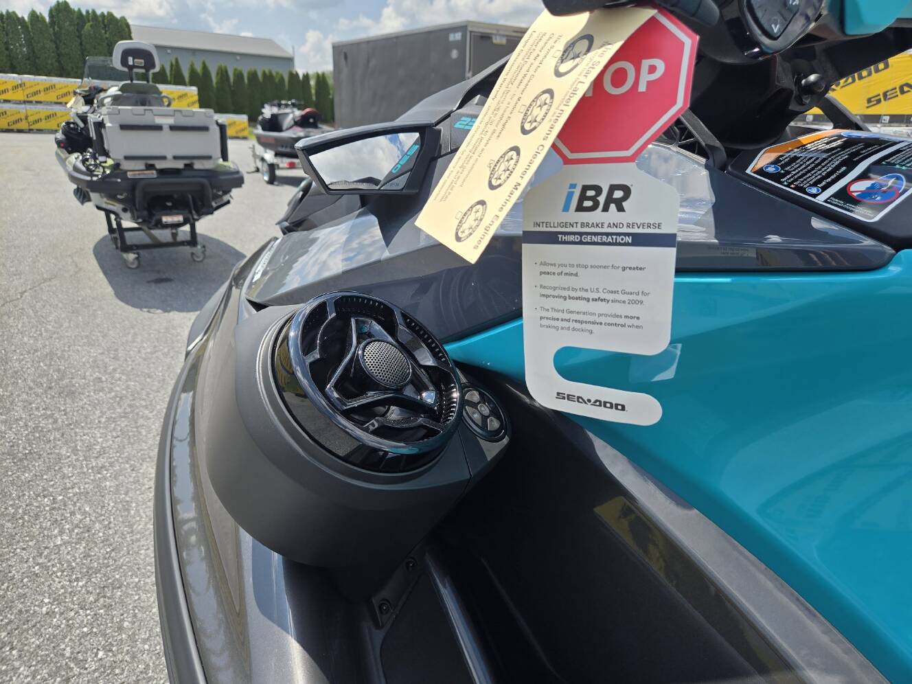 A photo of this 2026 Sea-Doo GTR 230 iBR BRP Premium Audio