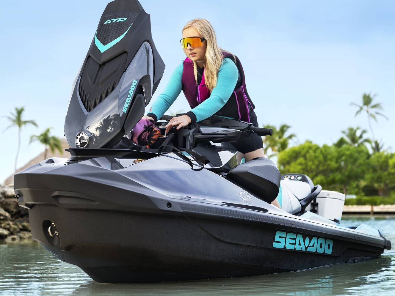 A photo of this 2026 Sea-Doo GTR 230 iBR BRP Premium Audio