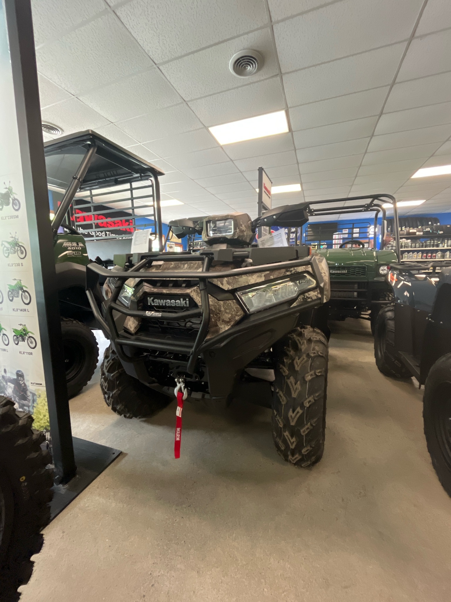 2026 Kawasaki Brute Force® 750 SE EPS Camo Sport ATV
