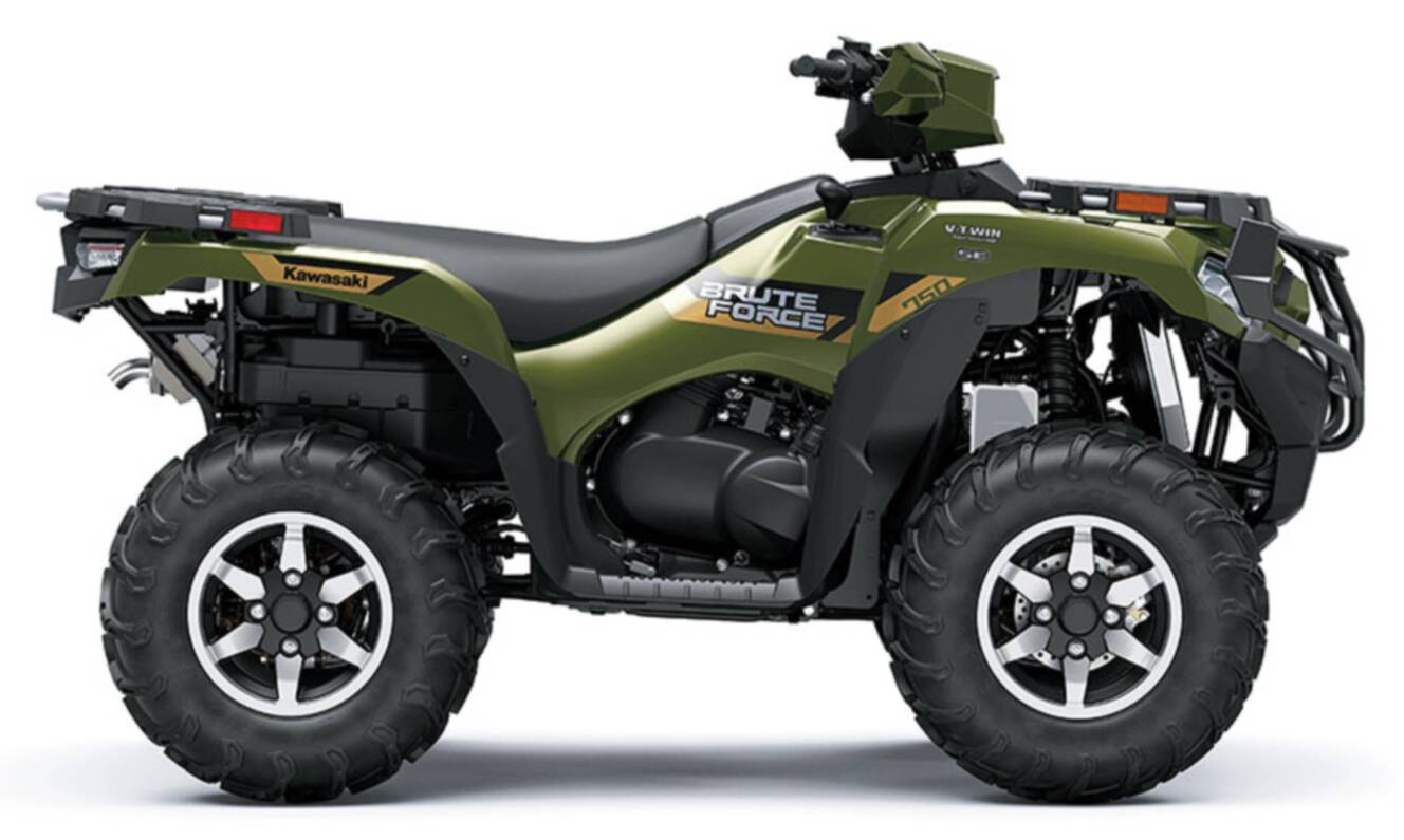 A photo of this 2026 Kawasaki Brute Force® 750 SE EPS