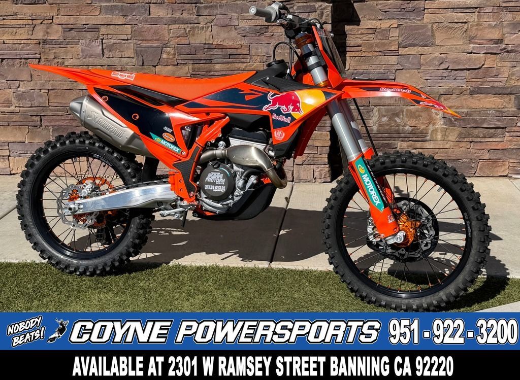 2025 KTM 250 SX-F Factory Edition SX-F FACTORY EDITION in Banning, CA