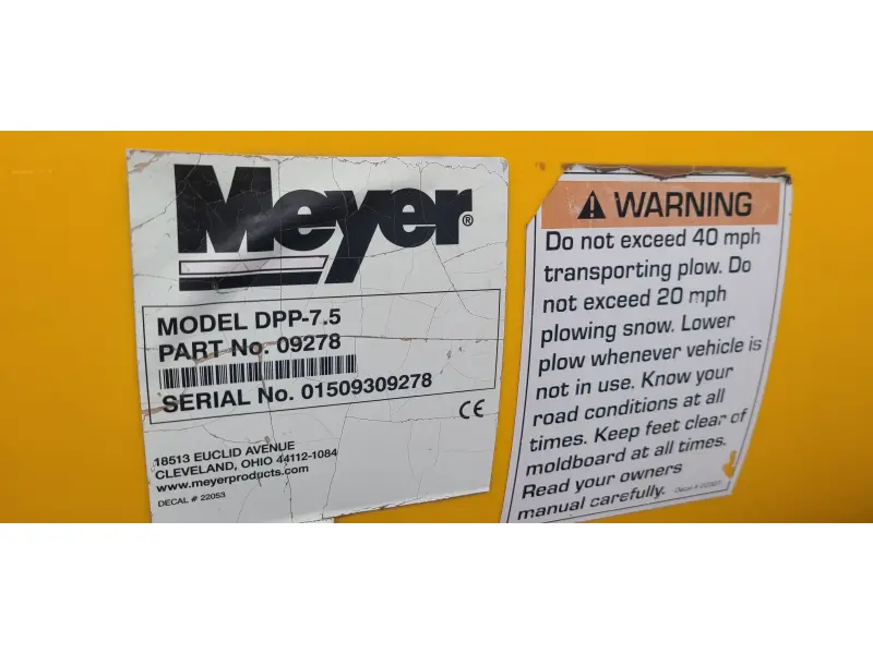 2010 Meyer Drive Pro Poly 7'6"